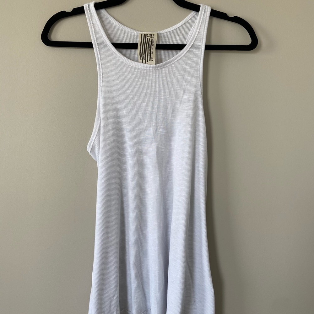 Free People High Neck Ribbed Tank